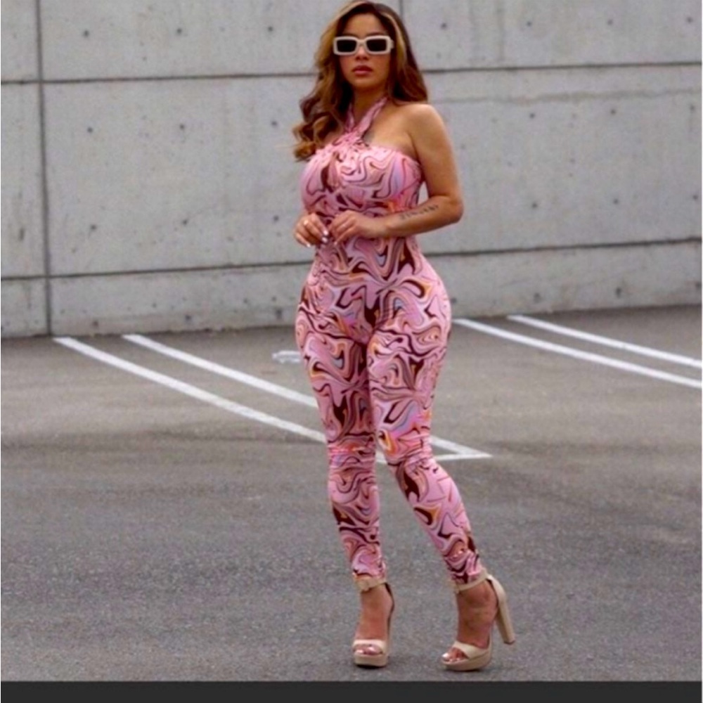 Zara Printed  Jumpsuit
